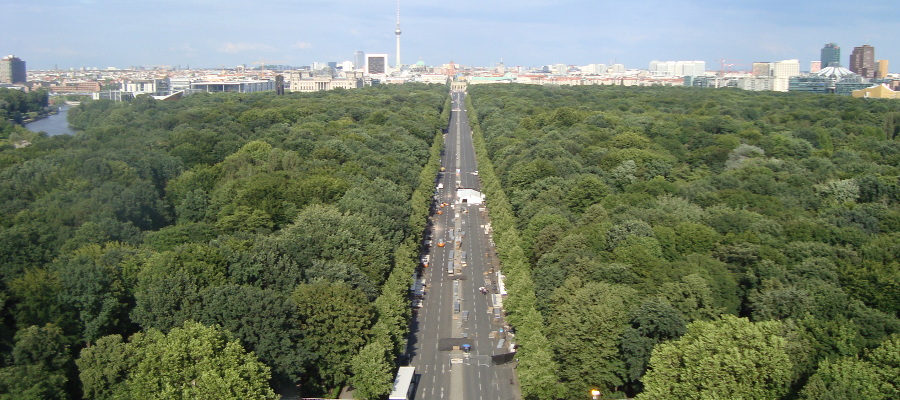 Vista desde el Siegessäule Berlin