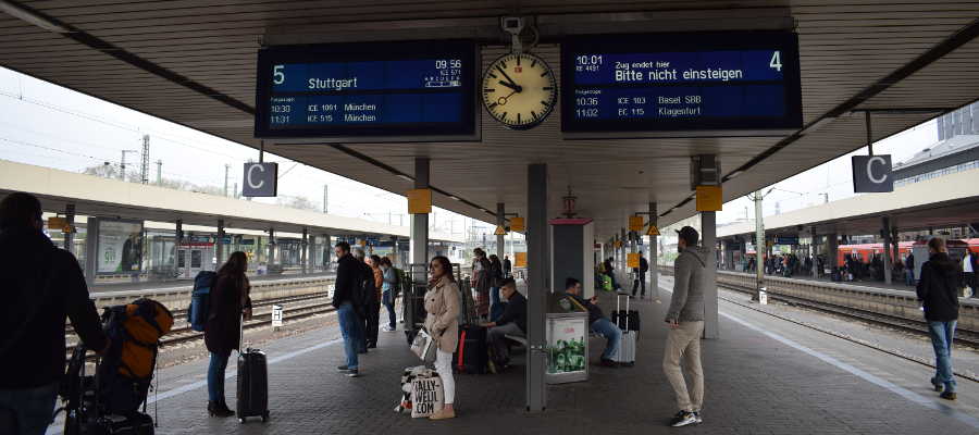 estación de tren Alemania